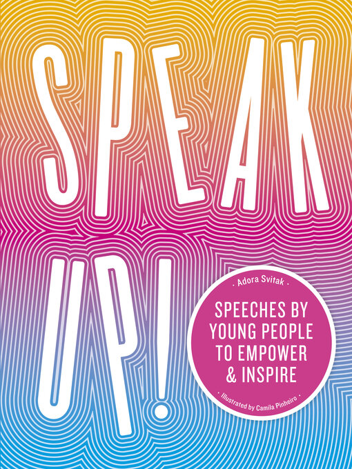 Title details for Speak Up! by Adora Svitak - Wait list